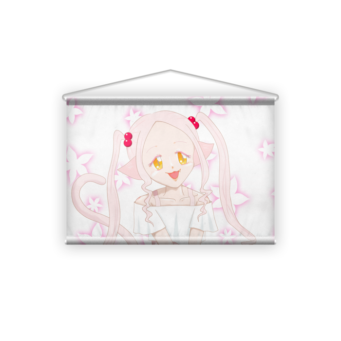 ロリ猫タペストリー ねずねっと かんぱにー Booth