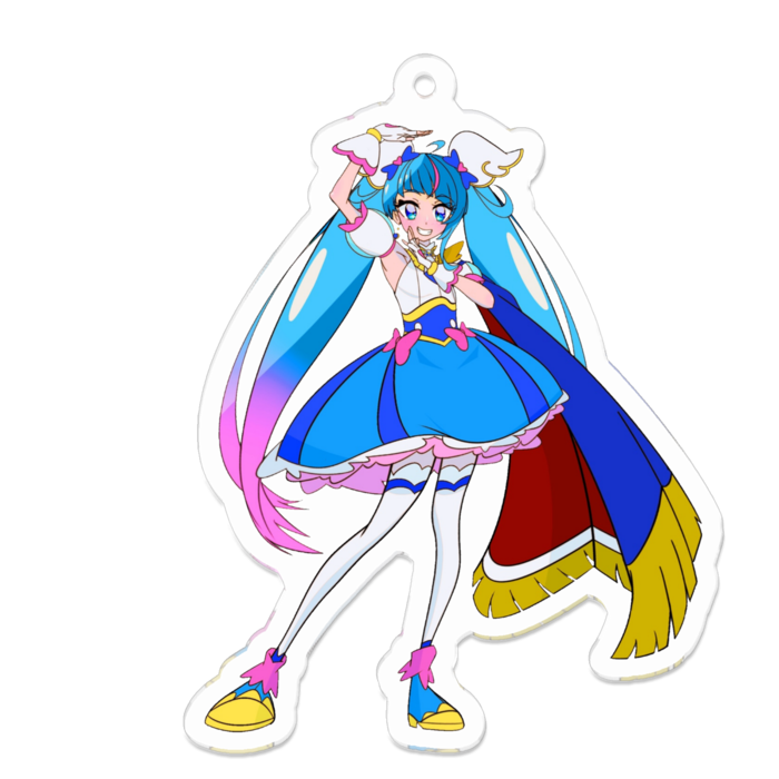 アクリルキーホルダー - 70 x 70 (mm)