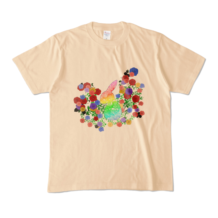 カラーTシャツ - M - ナチュラル (淡色)