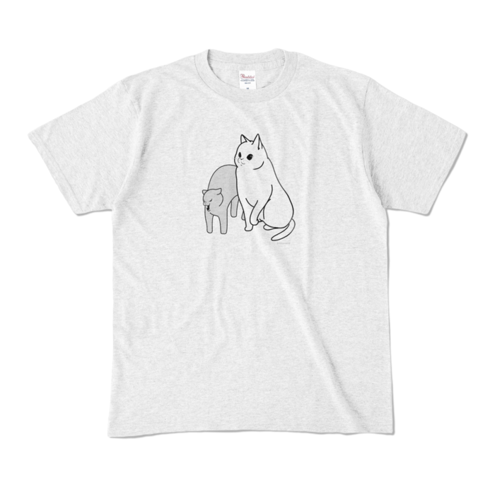 カラーTシャツ - M - アッシュ (淡色)