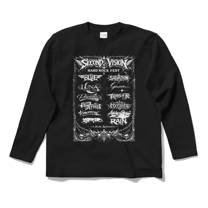 ロングスリーブTシャツ - S - ブラック