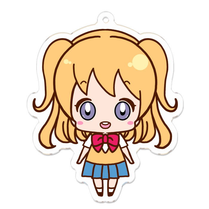 アクリルキーホルダー - 70 x 70 (mm)