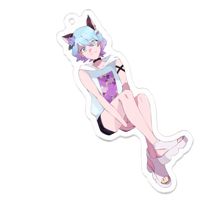 アクリルキーホルダー - 70 x 70 (mm)