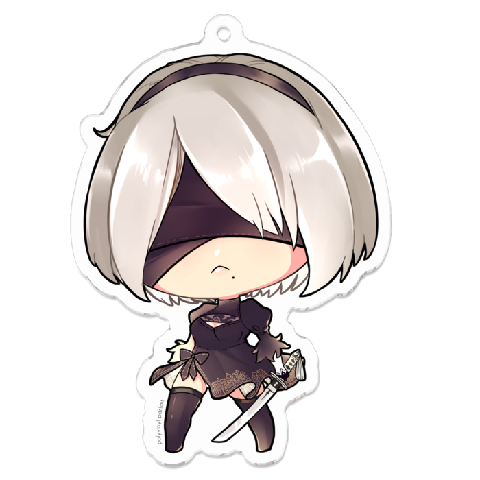 アクリルキーホルダー - 70 x 70 (mm)