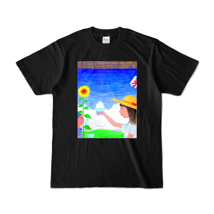 カラーTシャツ - S - ブラック (濃色)