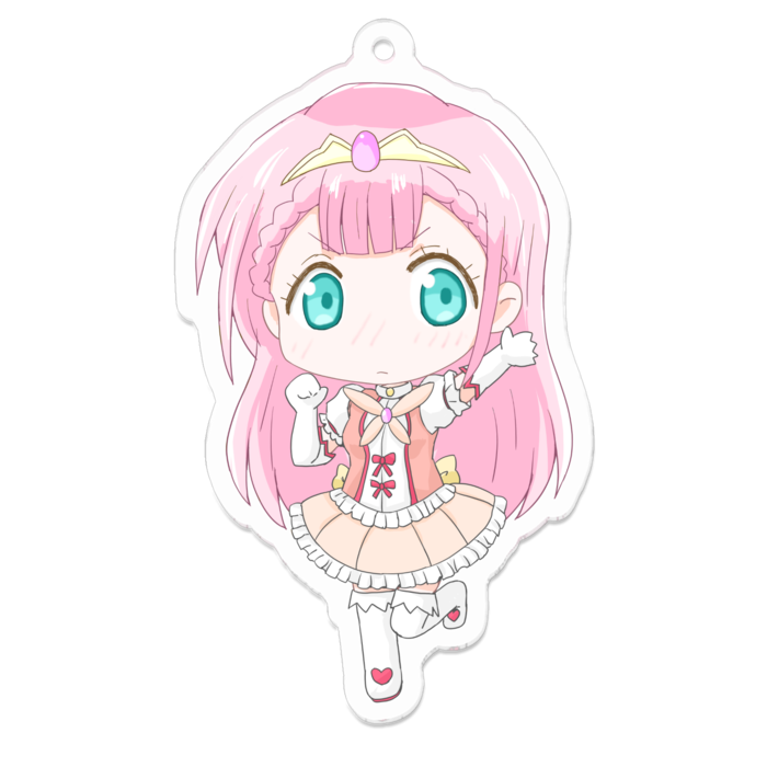 アクリルキーホルダー - 70 x 70 (mm)