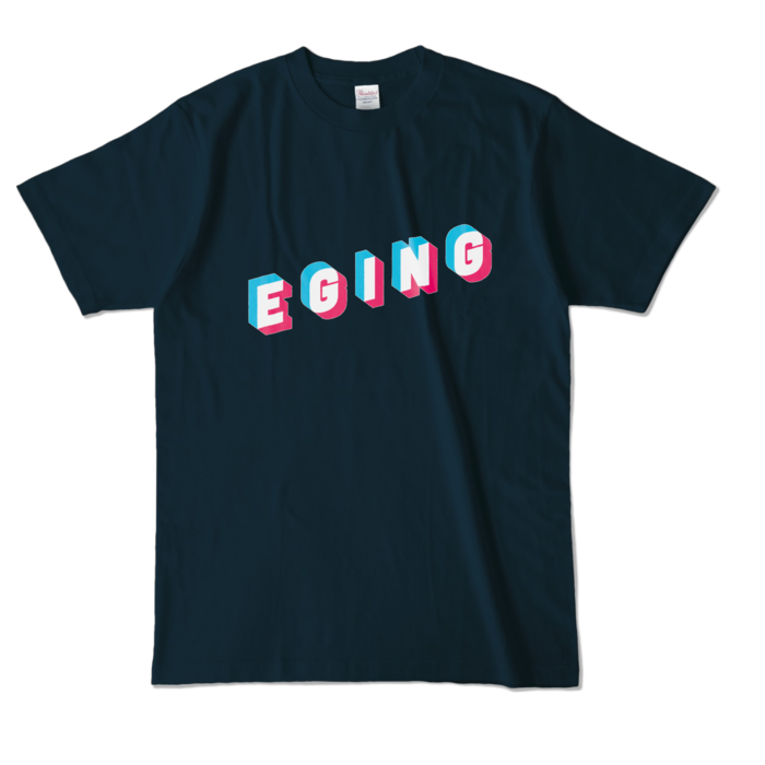 カラーTシャツ - L - ネイビー (濃色)