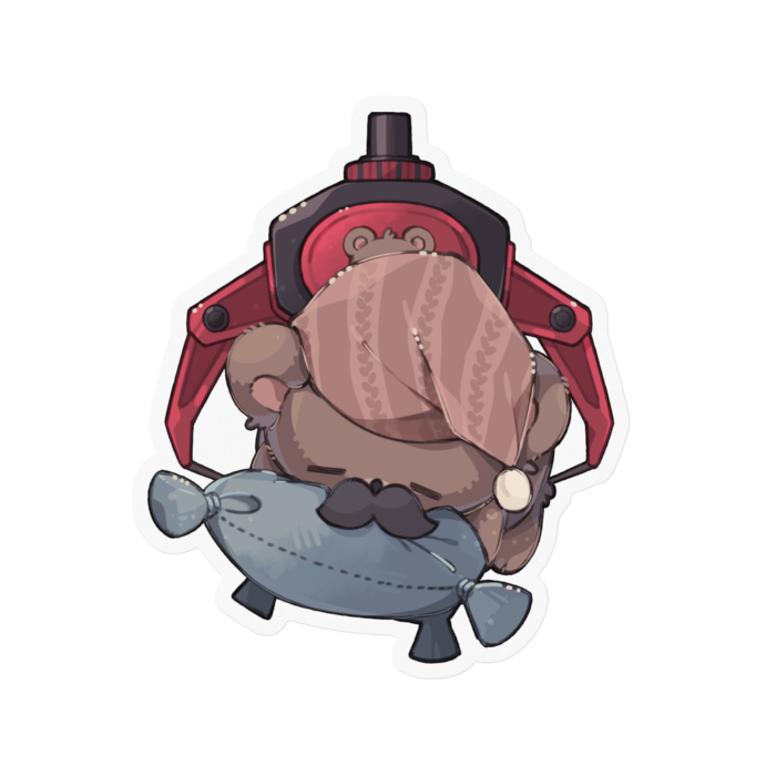 ステッカー - 100 x 100 (mm)