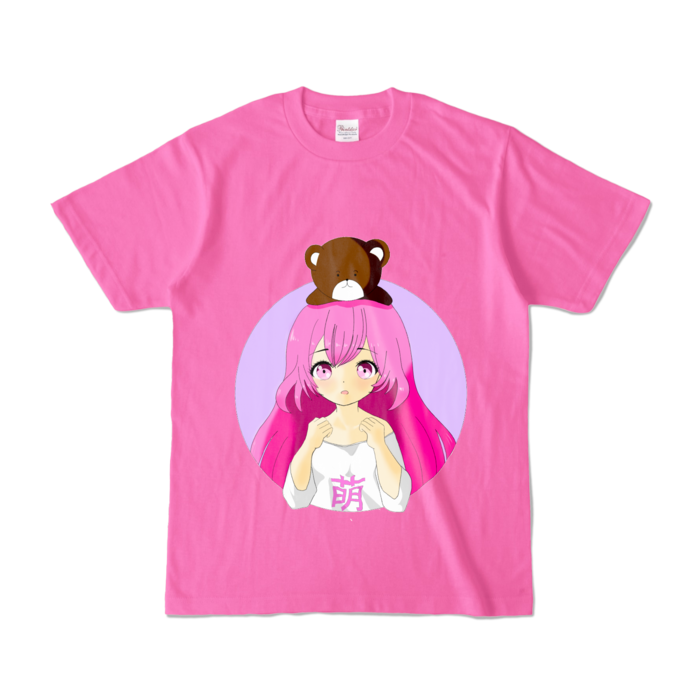 カラーTシャツ - S - ピンク (濃色)