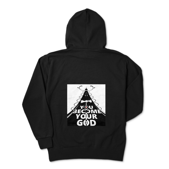 ジップパーカー - XL - ブラック