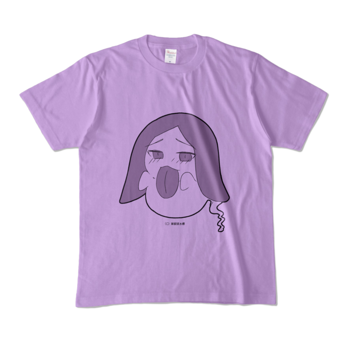 カラーTシャツ - M - ライトパープル (淡色)