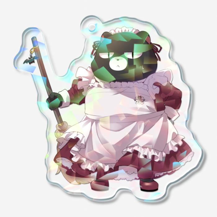 ホログラムアクリルキーホルダー - 50 × 50mm