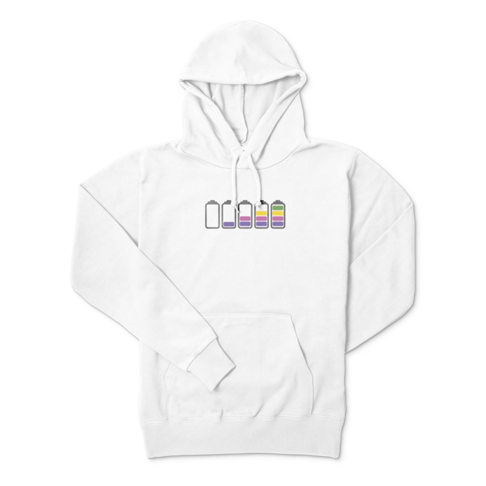 バッテリーパーカー - M - ホワイト