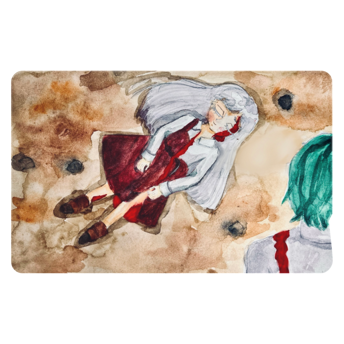 Iエリザ(目にを閉じる)