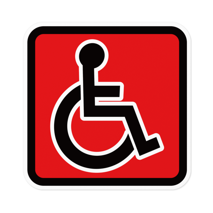 ステッカー - 100 x 100 (mm)