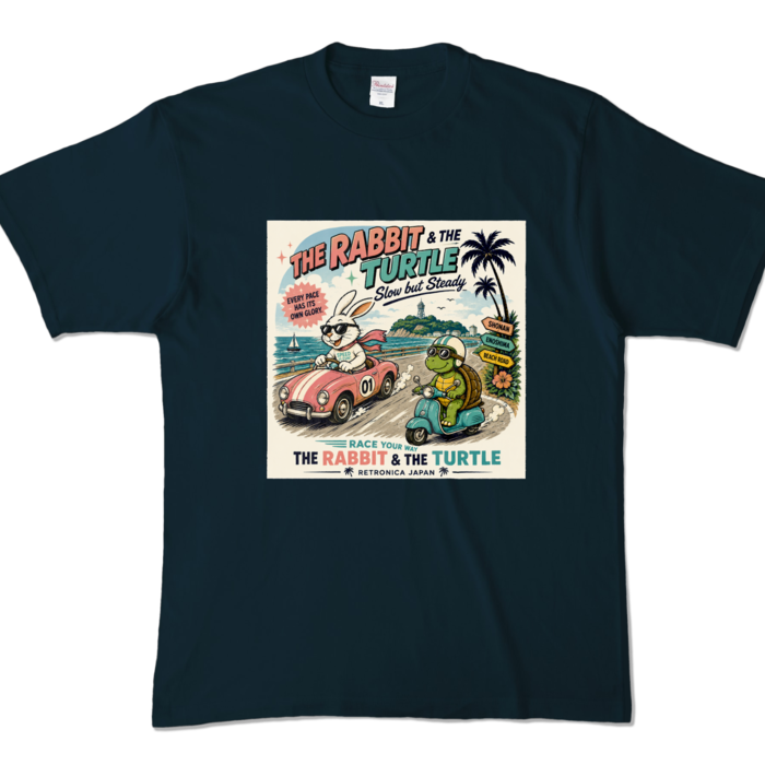 カラーTシャツ - XL - ネイビー (濃色)