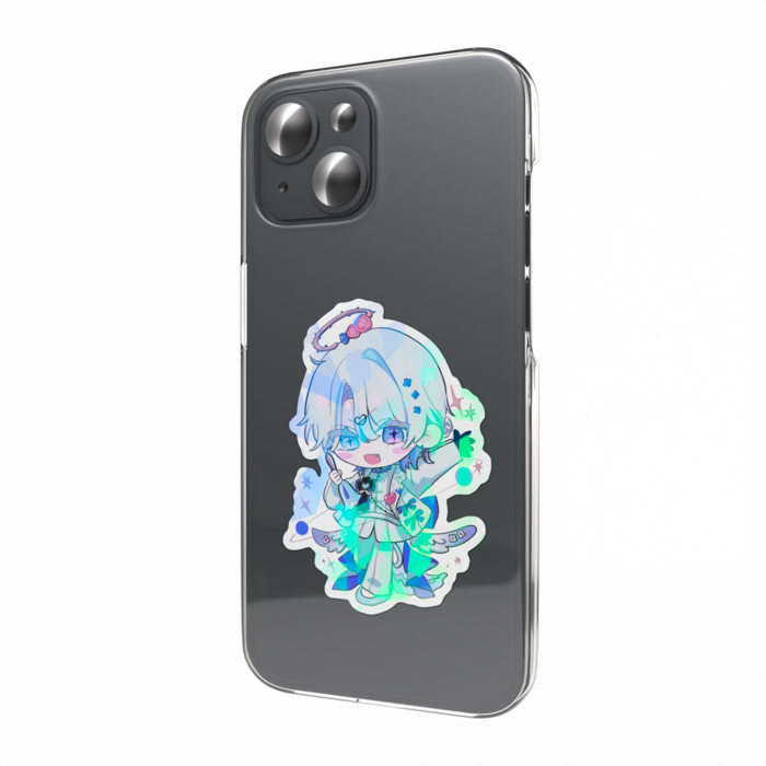 ホログラムスマホステッカー - 縦