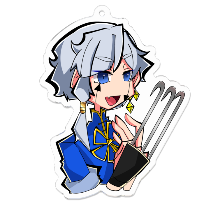 アクリルキーホルダー - 70 x 70 (mm)