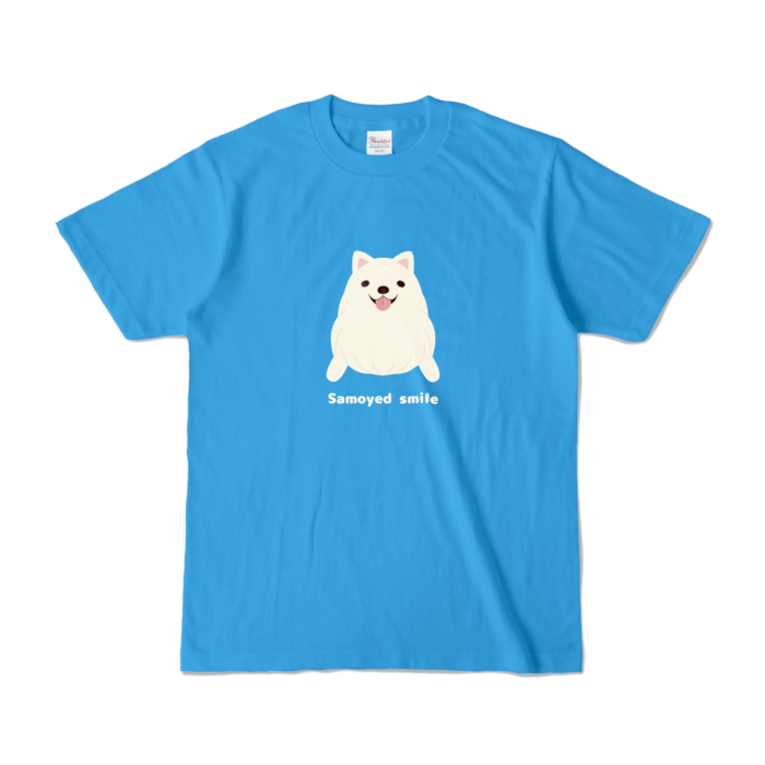 カラーTシャツ　ターコイズ　S