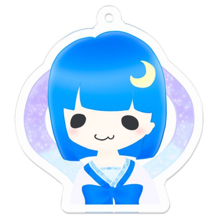 りそ*手描きアクリルキーホルダーB