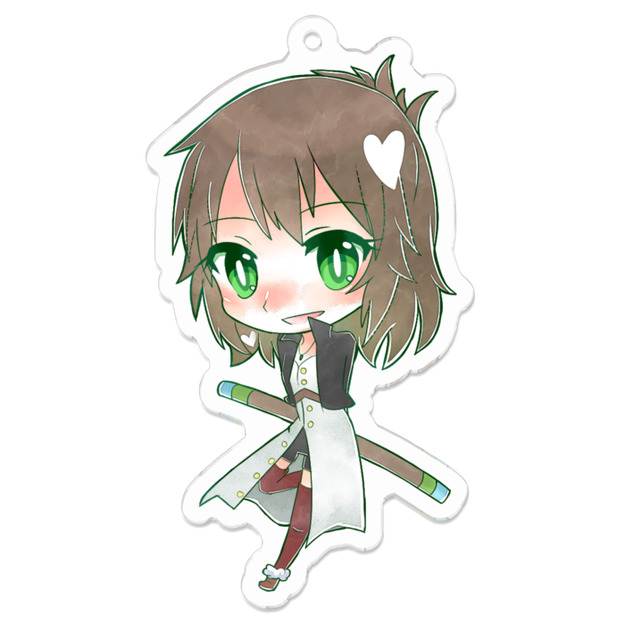 アクリルキーホルダー - 70 x 70 (mm)