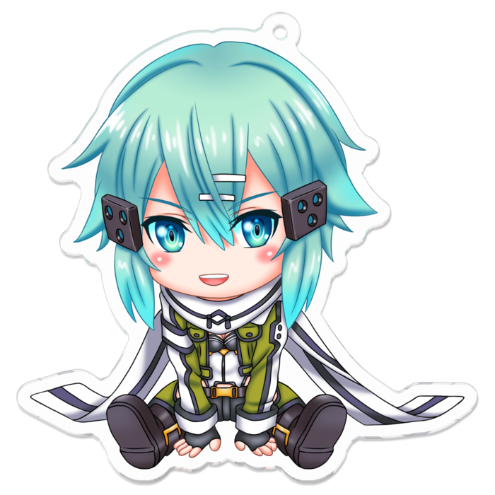 アクリルキーホルダー - 70 x 70 (mm)