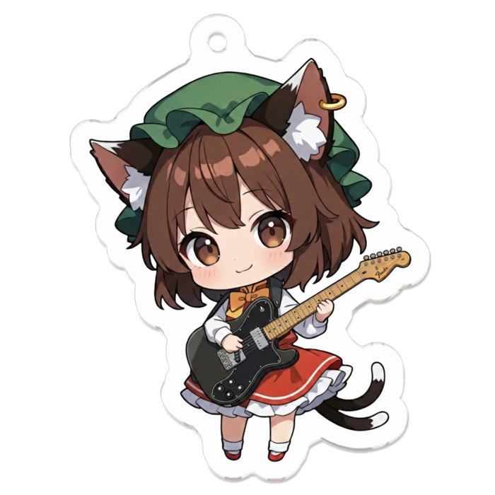 アクリルキーホルダー - 50 x 50 (mm)(キャラのみ)