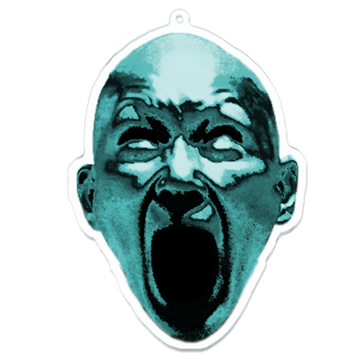 10cmクソデカアクリルキーホルダー - 100 x 100 (mm)