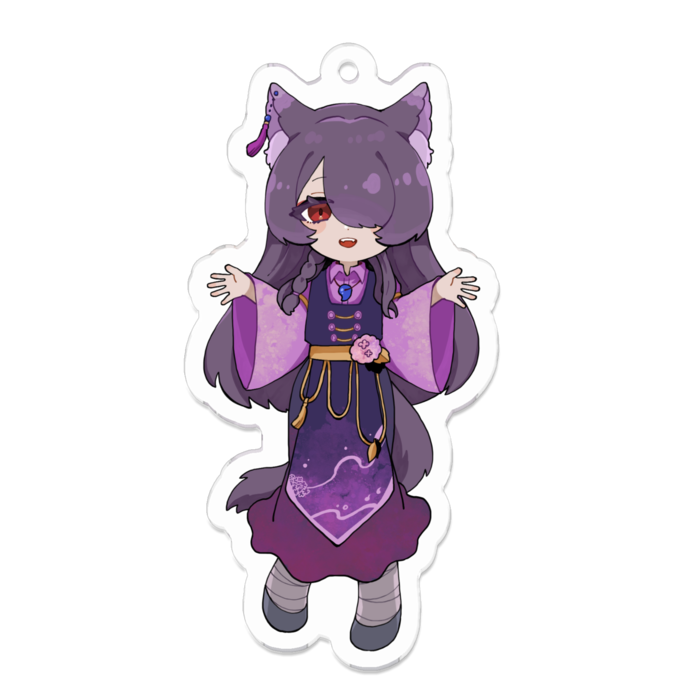 アクリルキーホルダー - 70 x 70 (mm)