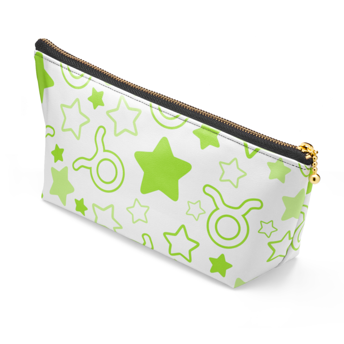 ポーチ - 長さ21.5cm / 高さ10cm - ブラック