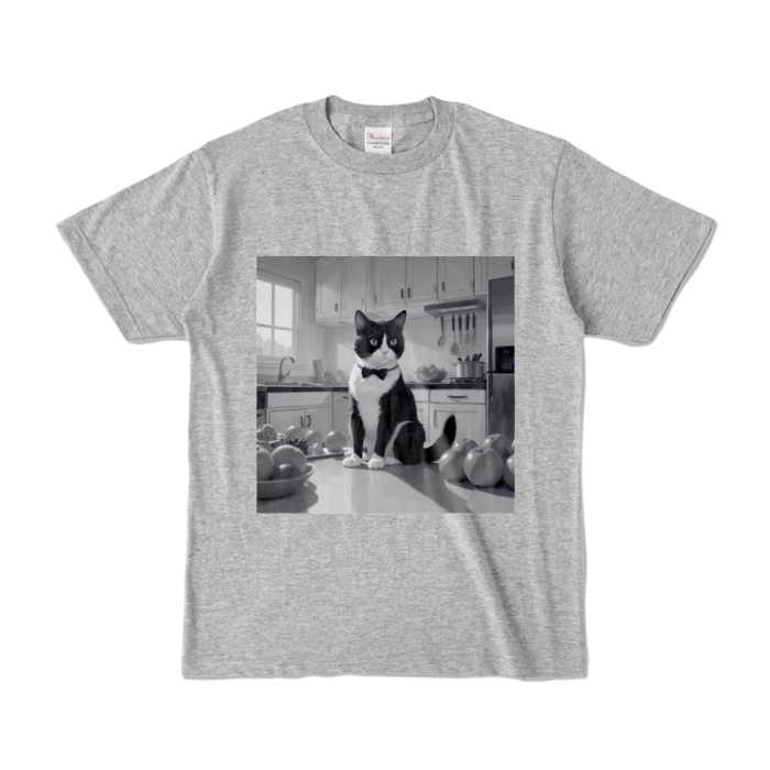 カラーTシャツ - S - 杢グレー (濃色)