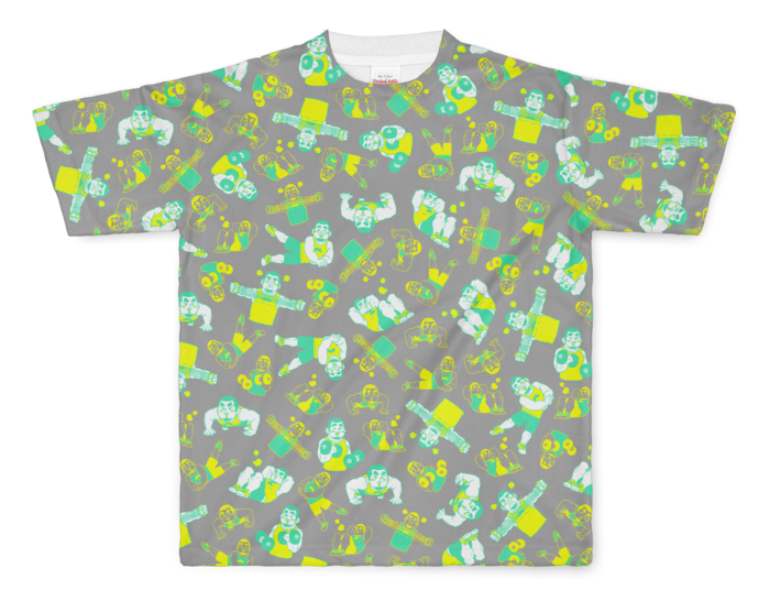 フルグラフィックTシャツ - L - 両面印刷