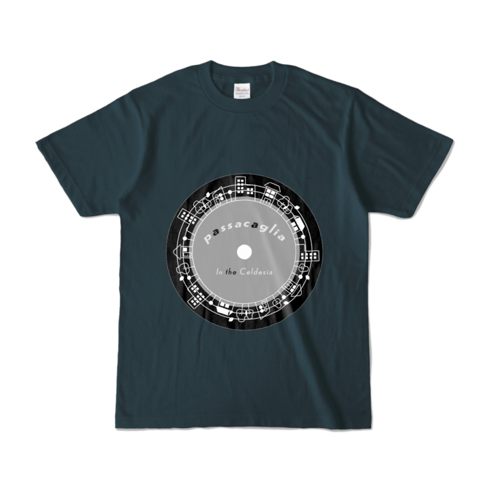 カラーTシャツ - S - デニム (濃色)