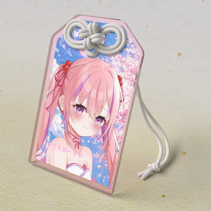 アクリルお守り - 50 × 80mm