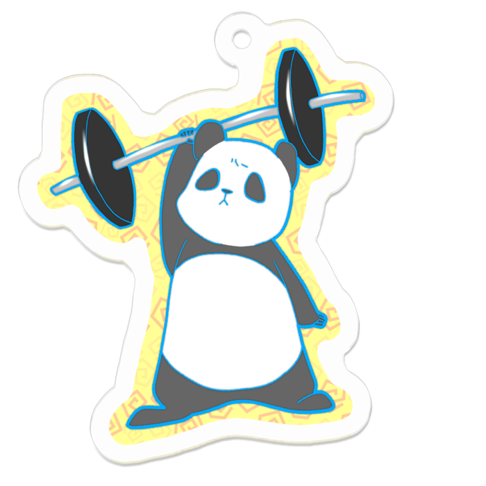 アクリルキーホルダー - 50 x 50 (mm)