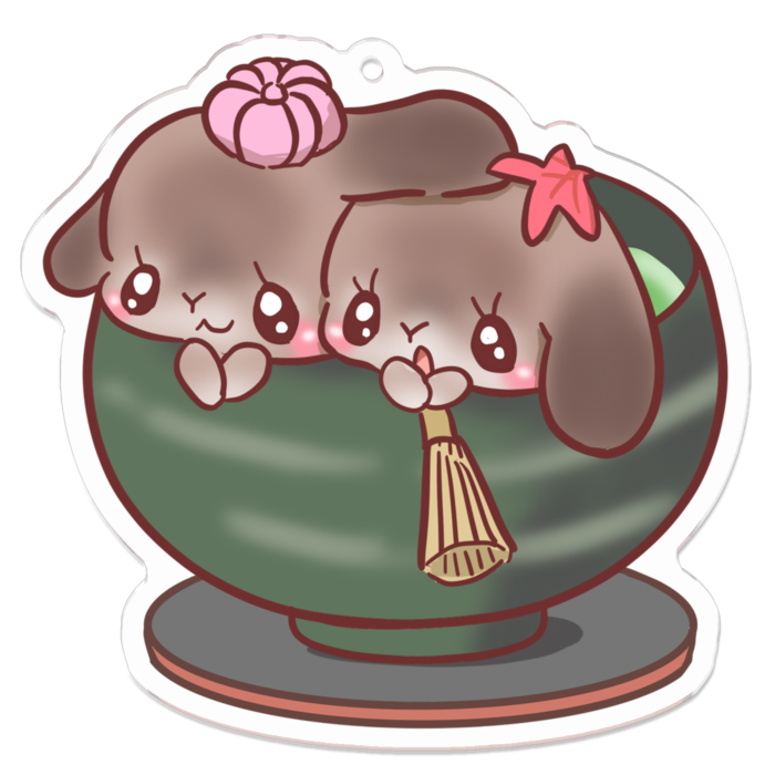 アクリルキーホルダー - 70 x 70 (mm)