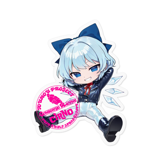 ステッカー - 100 x 100 (mm)