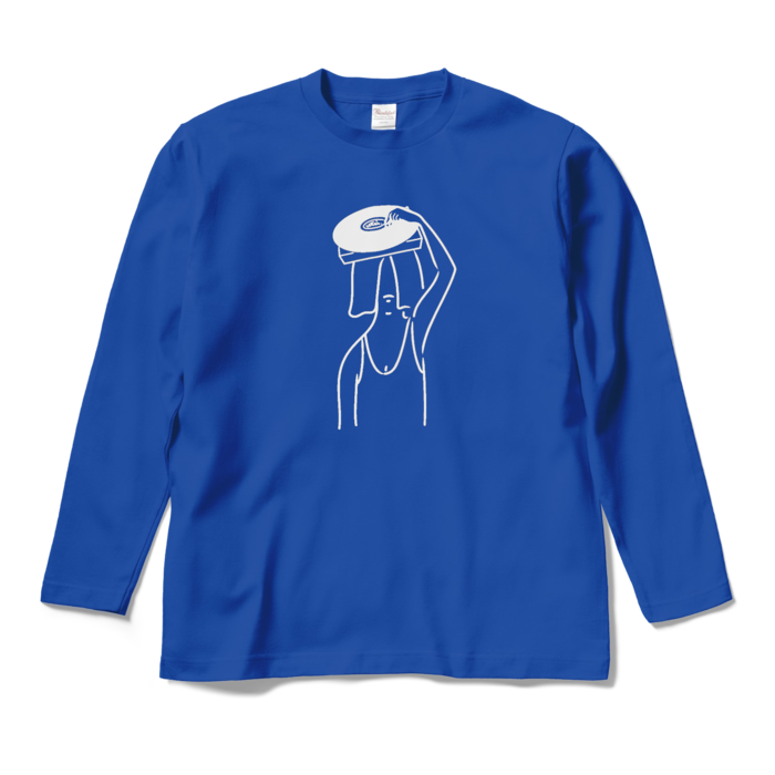 ロングスリーブTシャツ - M - ロイヤルブルー