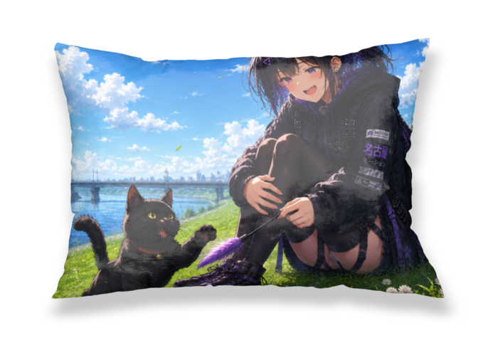 枕カバー - 43x63cm - 片面(1)