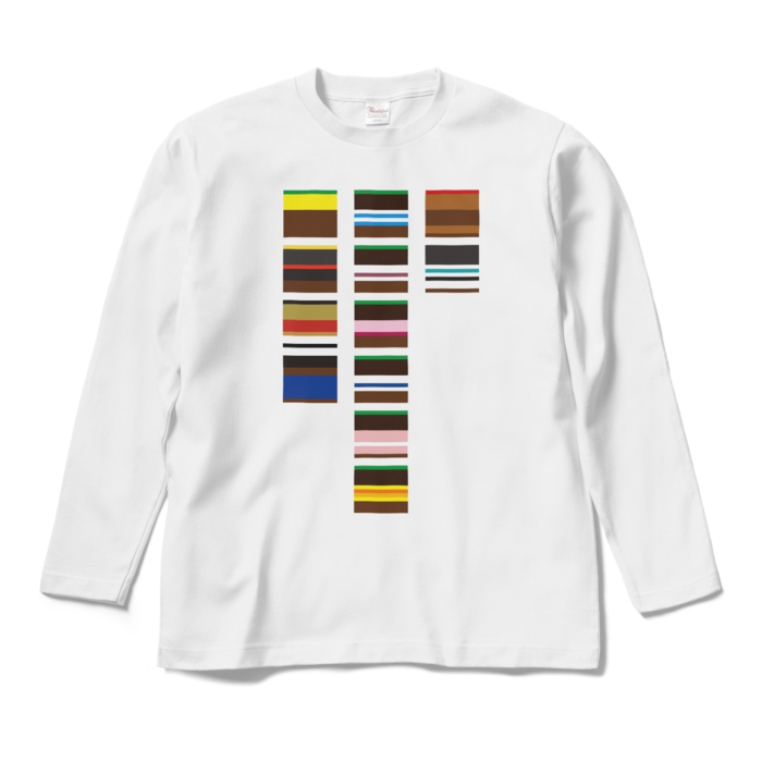 ロングスリーブTシャツ_カラーチャート001 - M - ホワイト