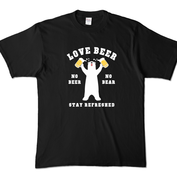 カラーTシャツ - XL - ブラック (濃色)