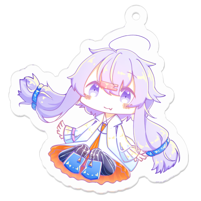 にっこりオホゆかさんアクキー