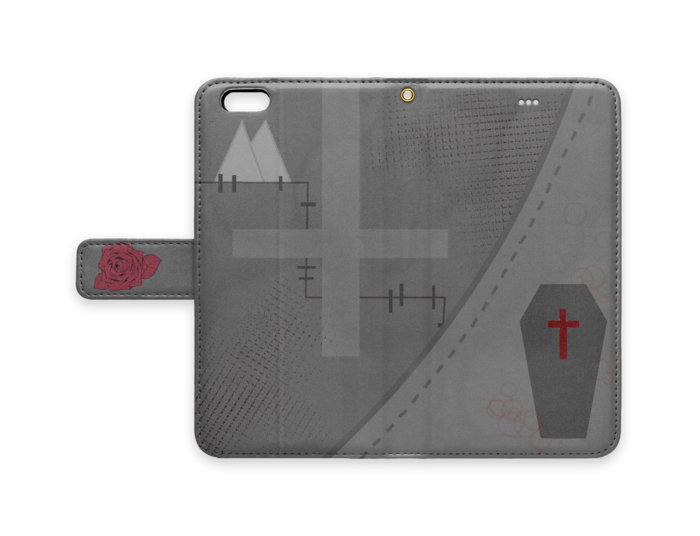 手帳型iPhoneケース - iPhone 6 Plus / 6s Plus - ストラップ穴 あり