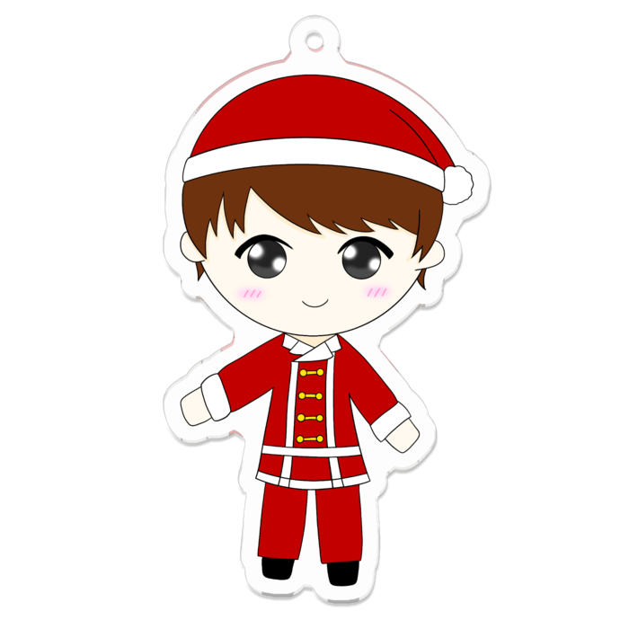 アクリルキーホルダー - 70 x 70 (mm)