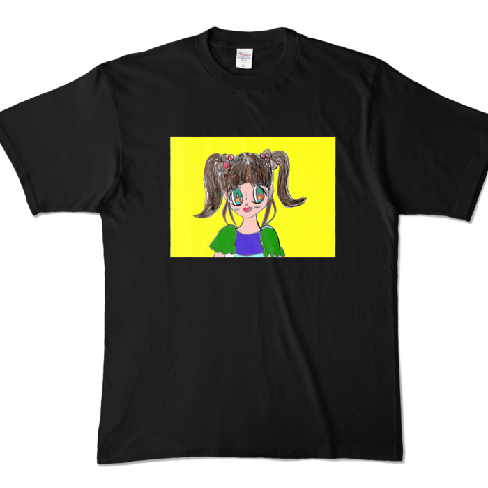 カラーTシャツ - XL - ブラック (濃色)