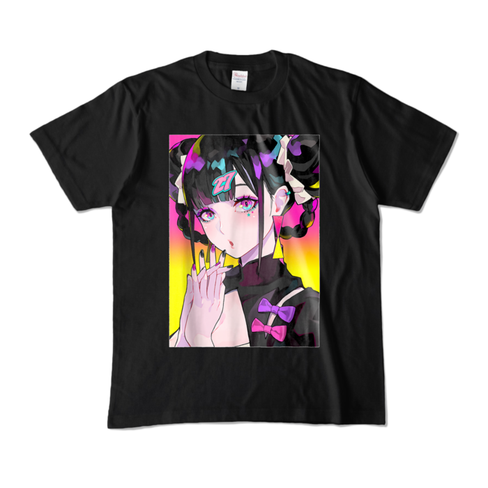 カラーTシャツ - M - ブラック (濃色)