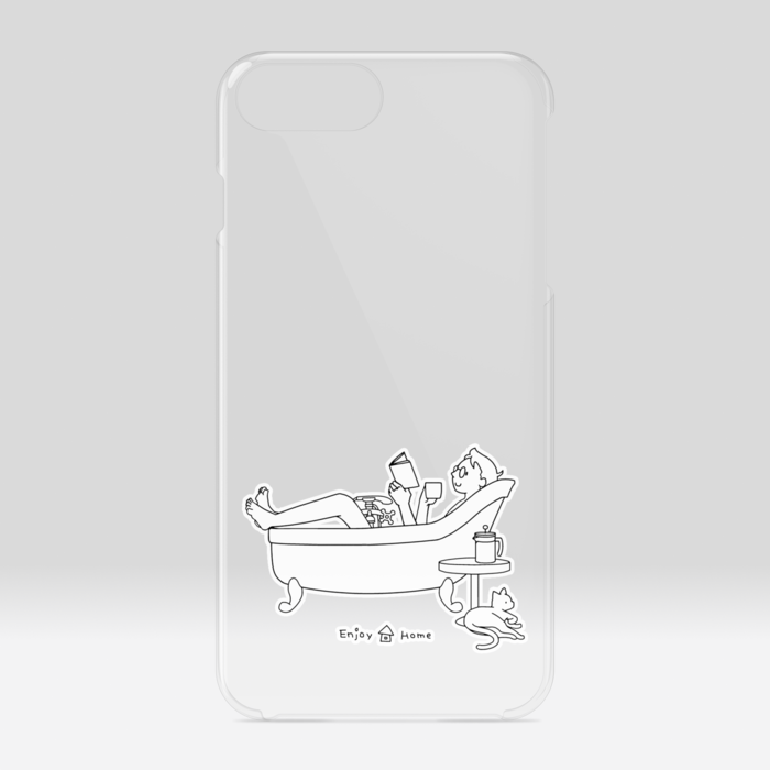 クリアiPhoneケース - iPhone 6 Plus / 7 Plus / 8 Plus