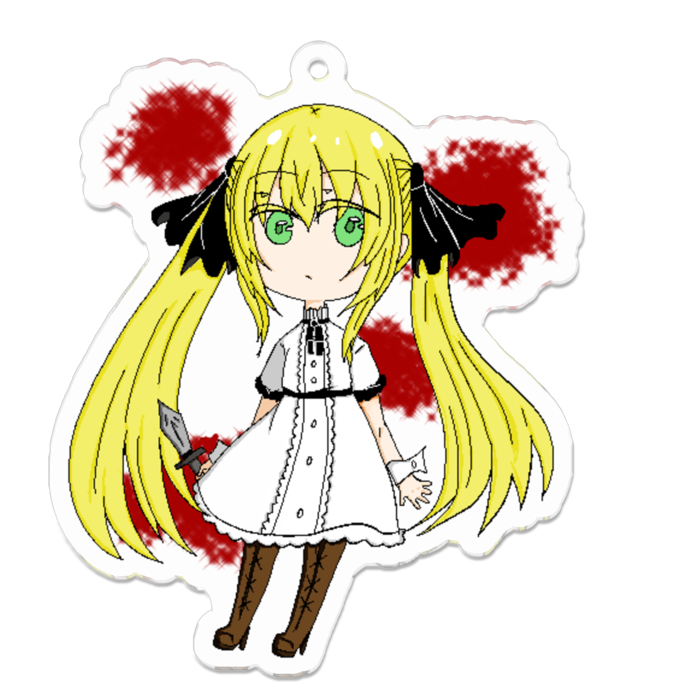 アクリルキーホルダー - 70 x 70 (mm)