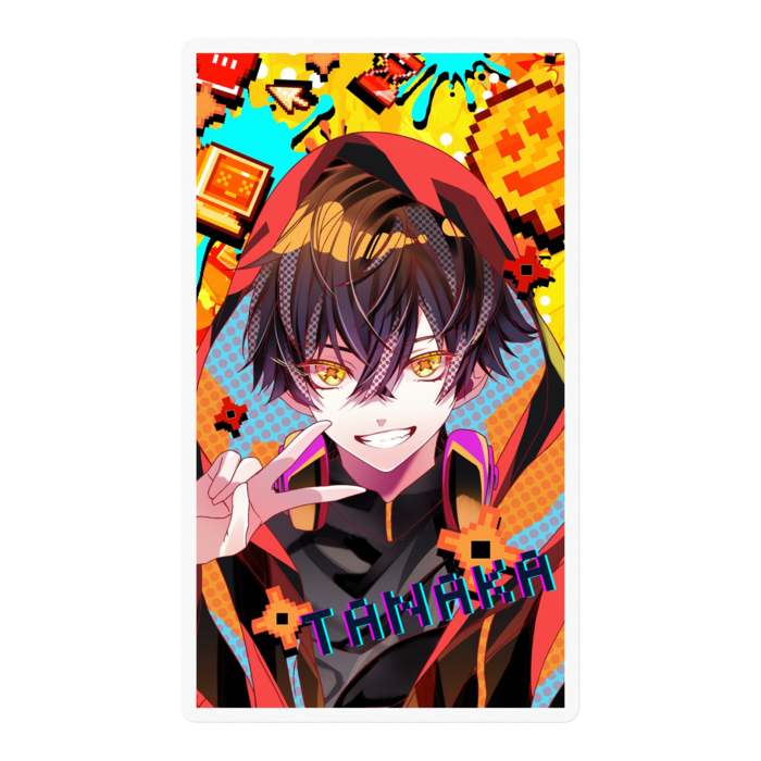 ステッカー - 100 x 100 (mm)