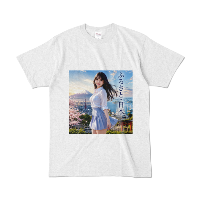 カラーTシャツ - L - アッシュ （淡色）